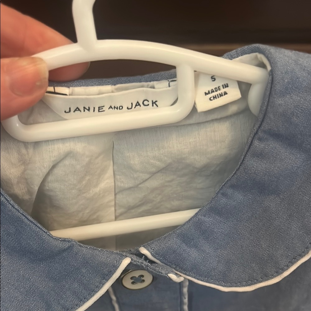 Chambray short & jacket set - Picture 8 of 8